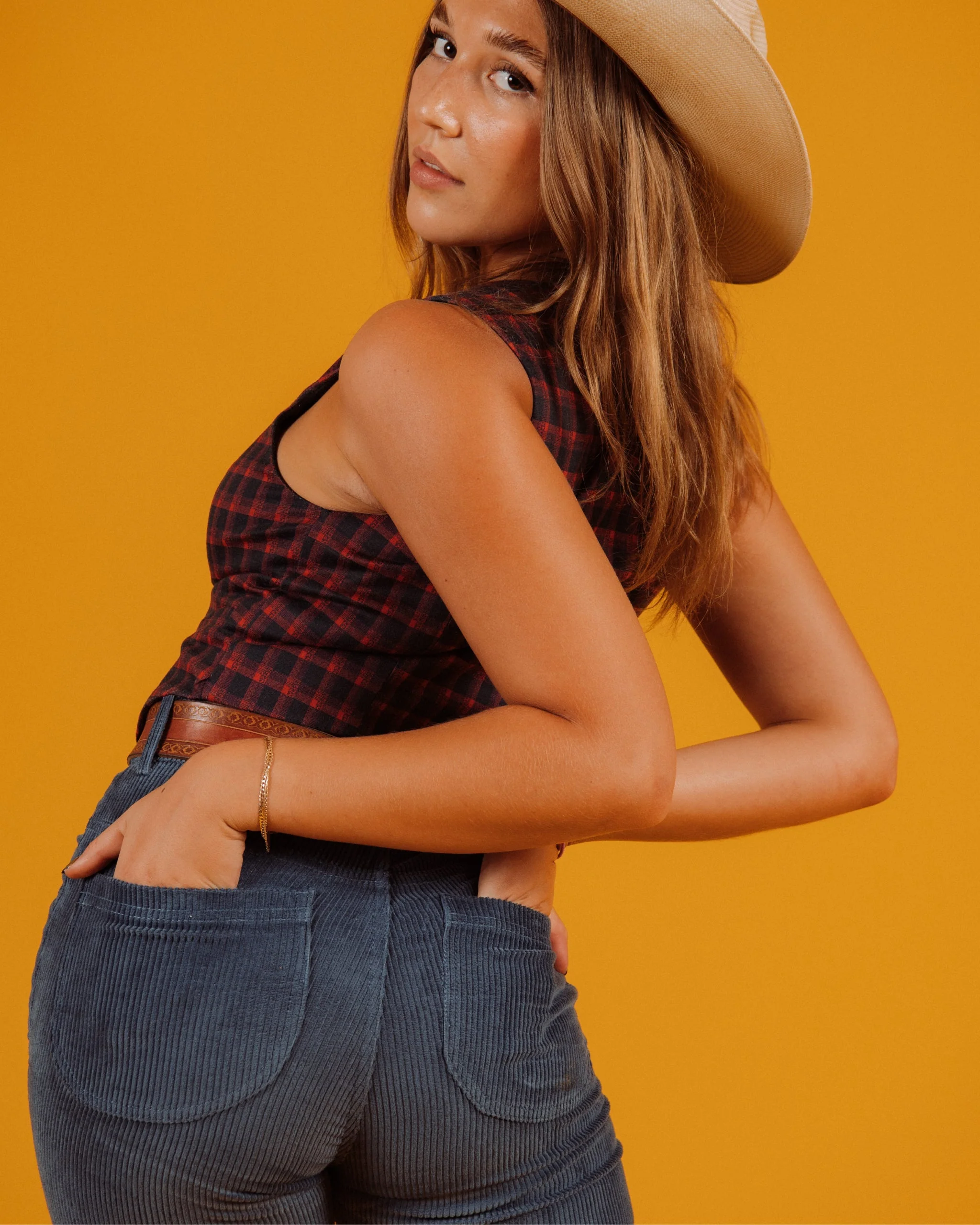 Women's Bell Bottom (Navy) - Image 10