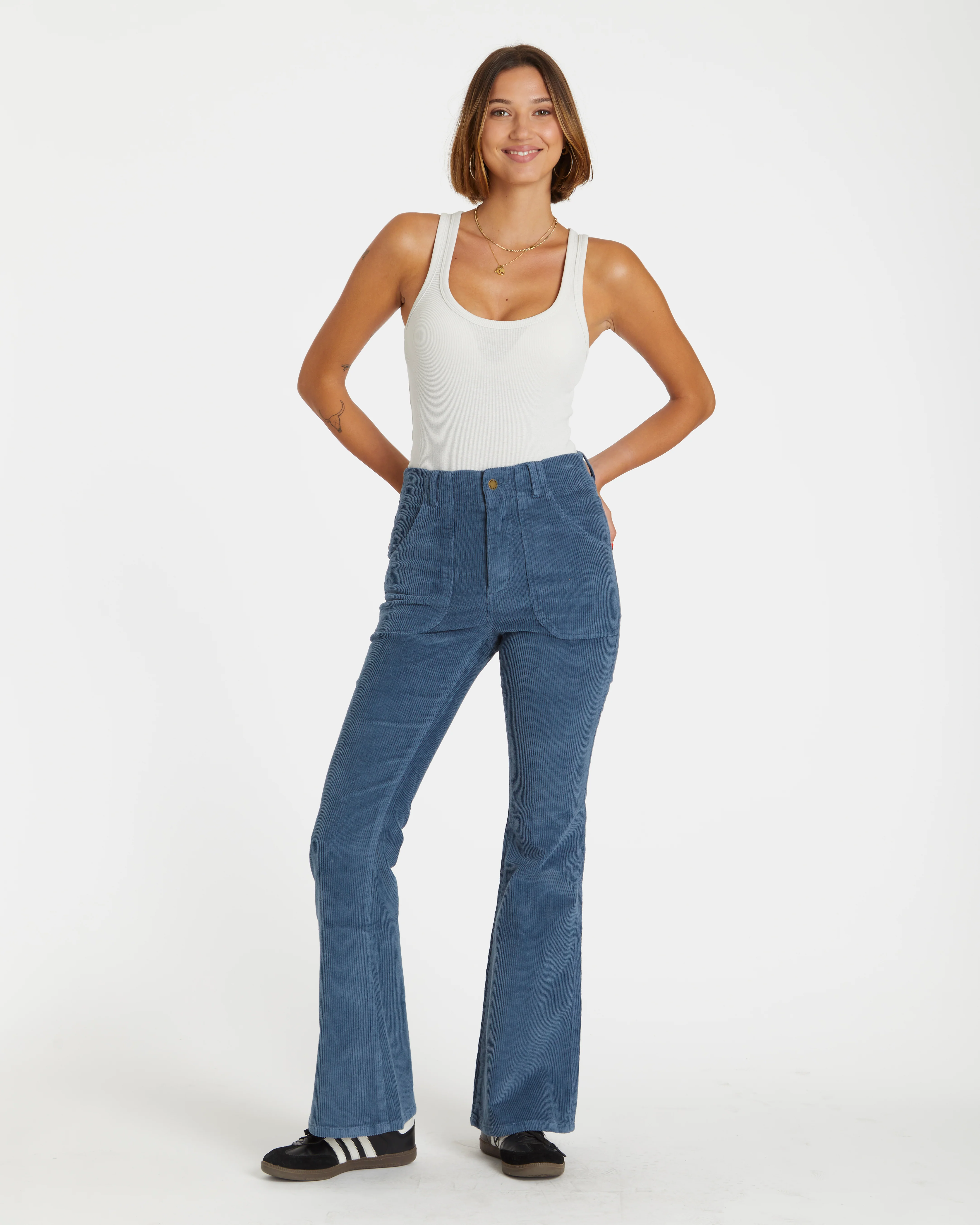 Women's Bell Bottom (Navy) - Image 3
