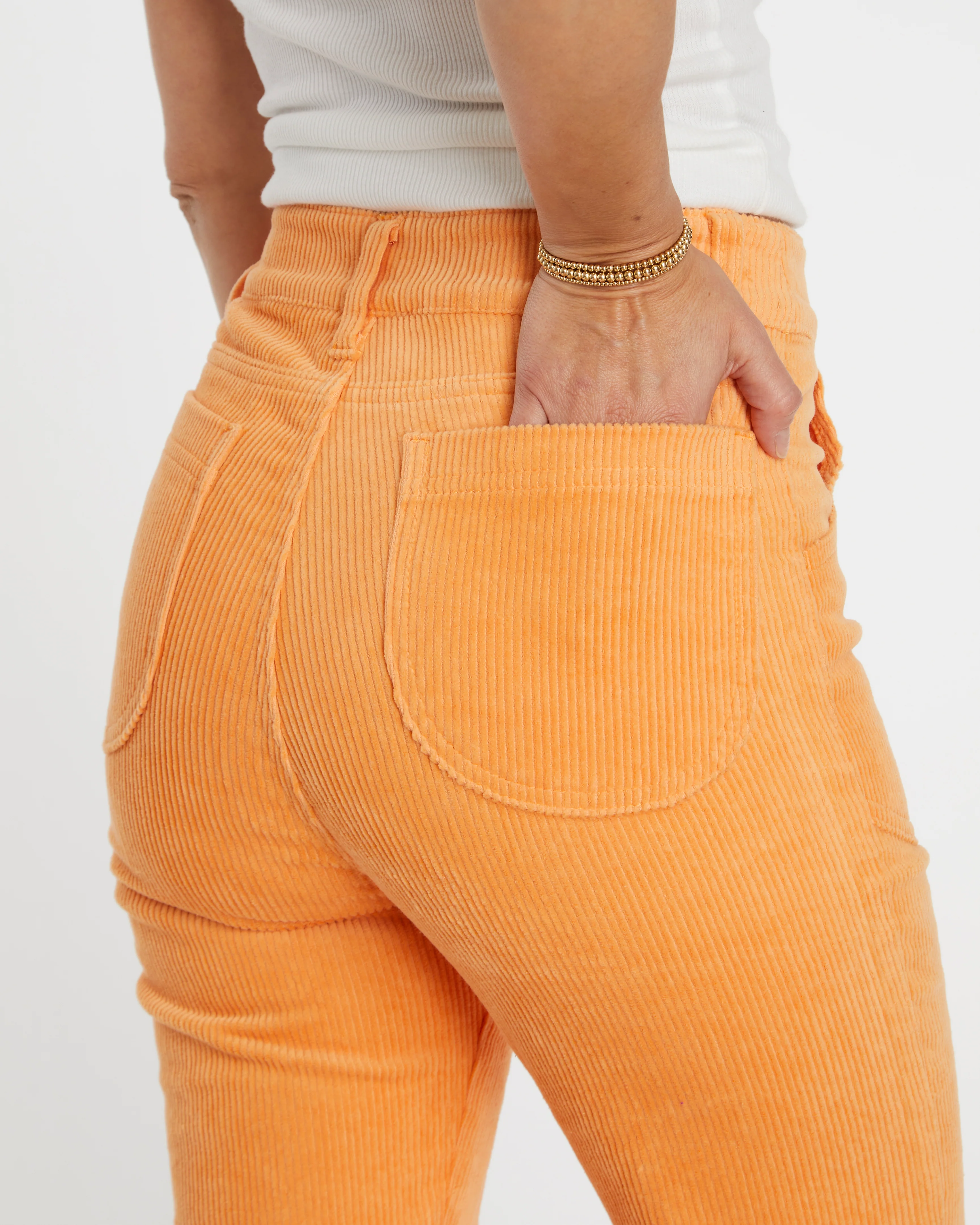 Women's Bell Bottom (Orange Poppy) - Image 5