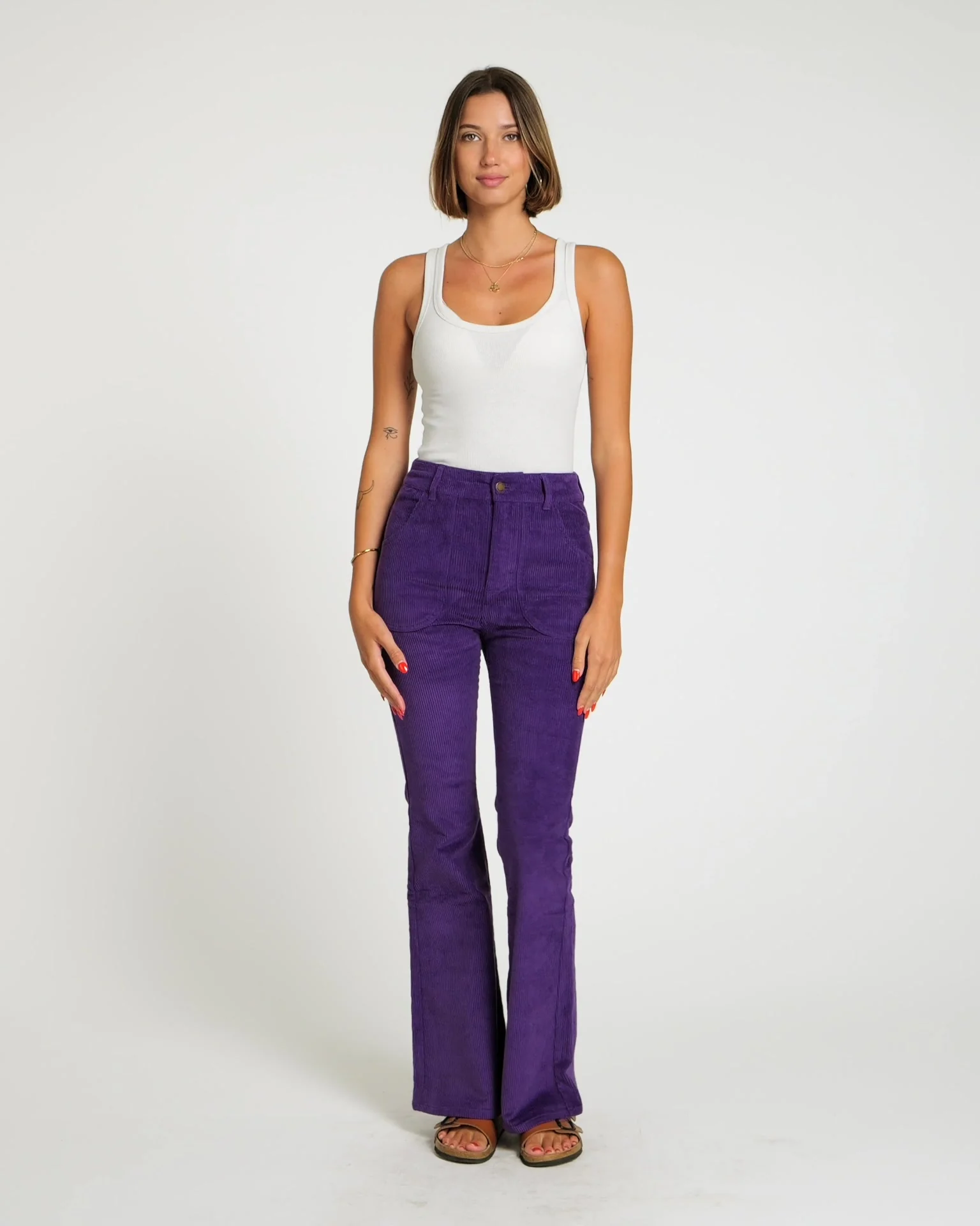 Women's Bell Bottom (Plum)