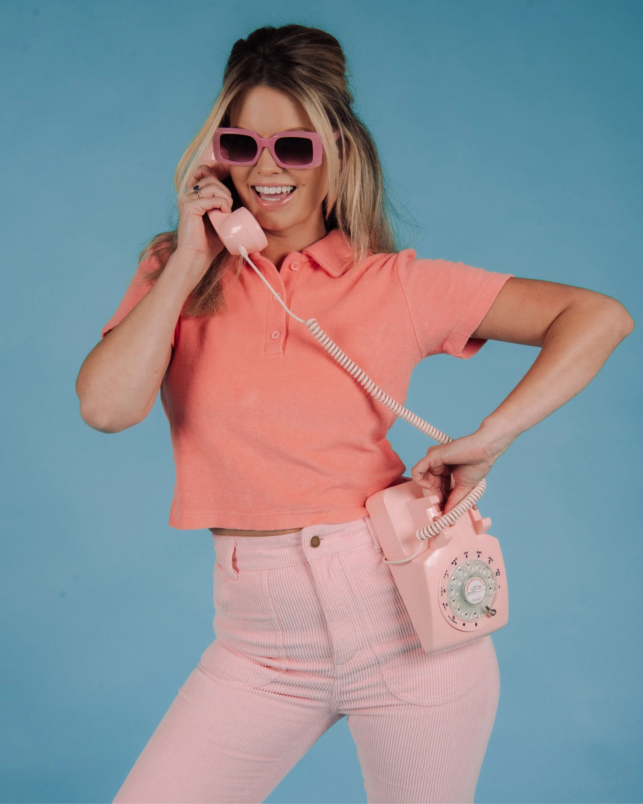 Women's Bell Bottom (Powder Pink) - Image 9