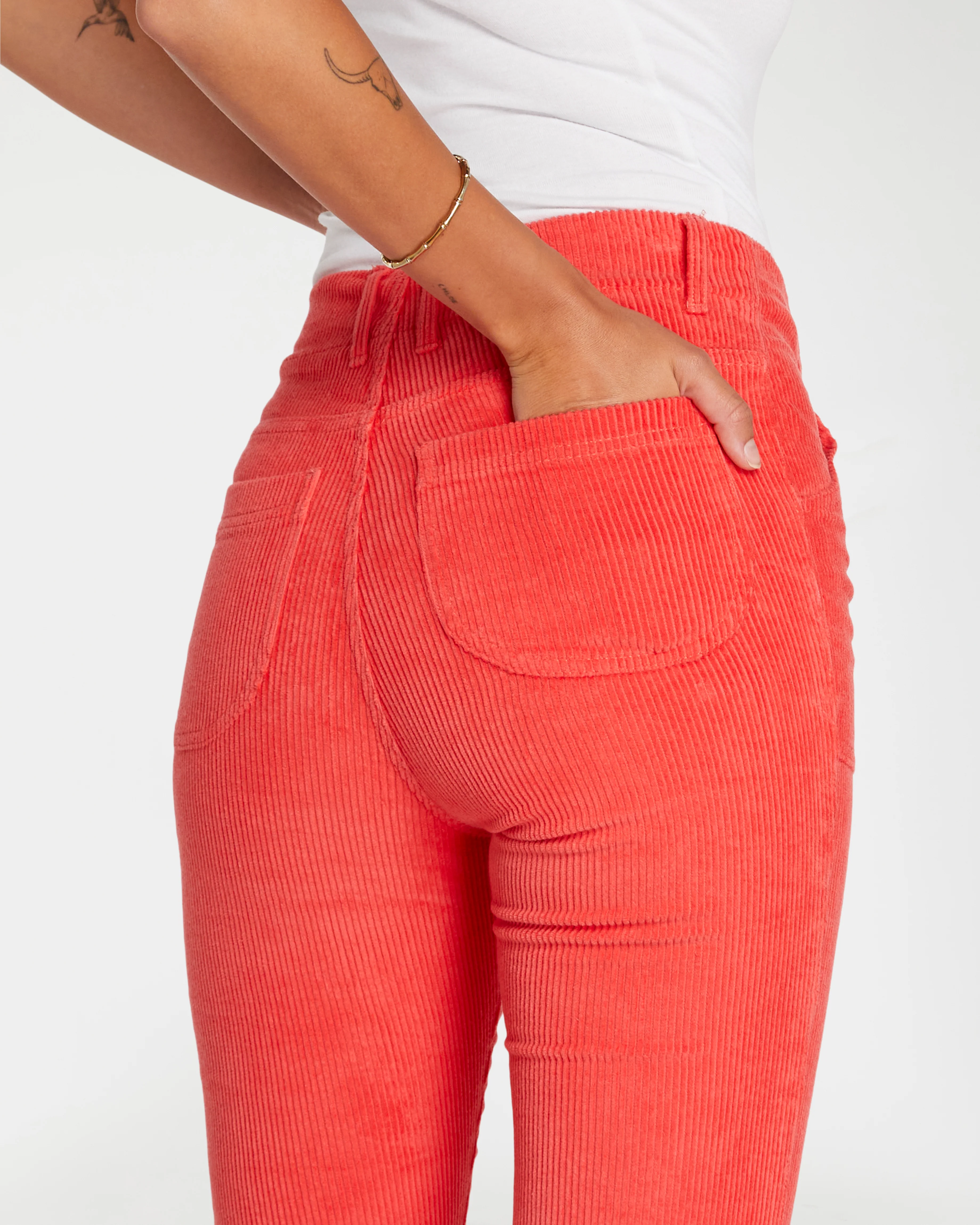 Women's Bell Bottom (Red) - Image 4