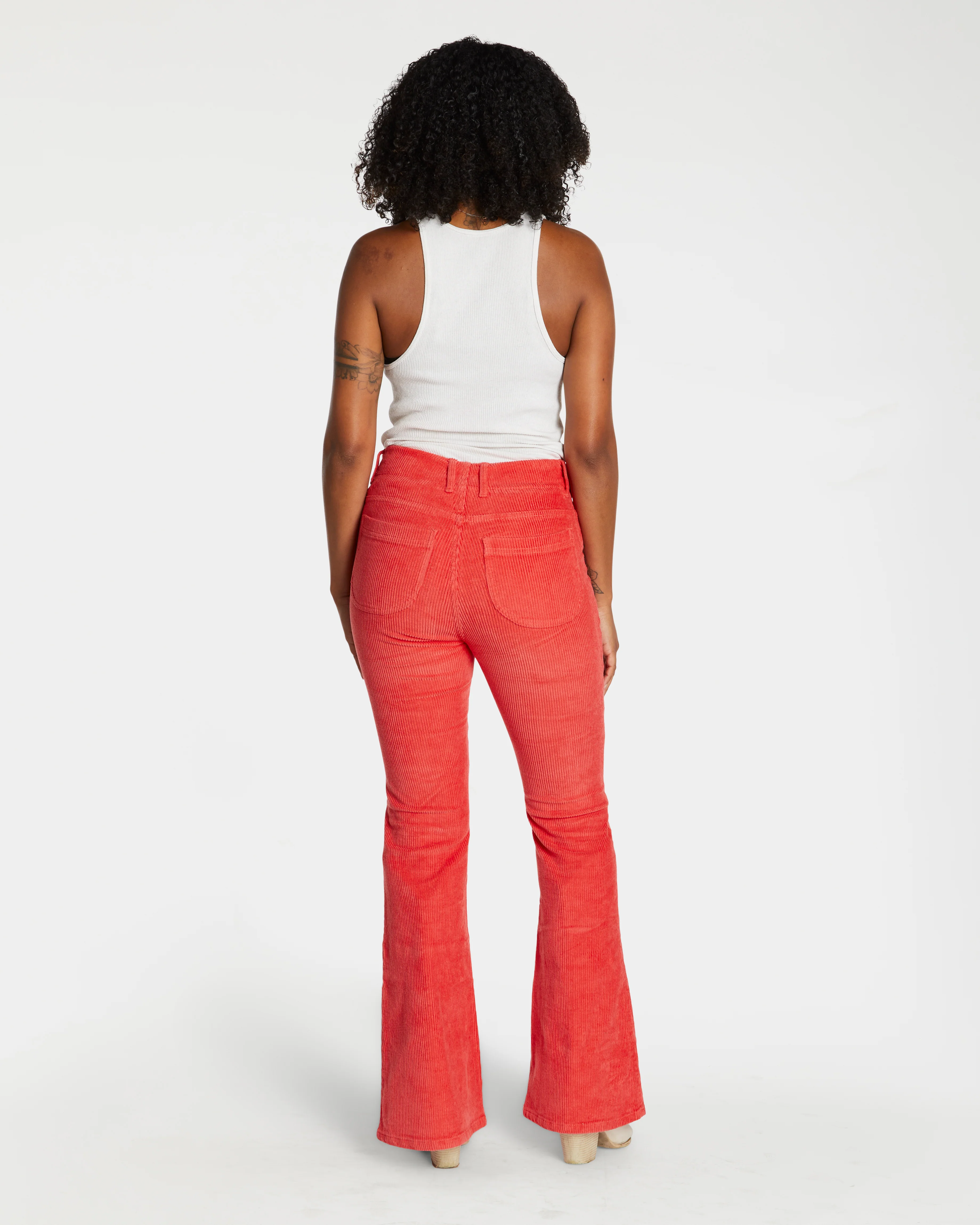 Women's Bell Bottom (Red) - Image 9