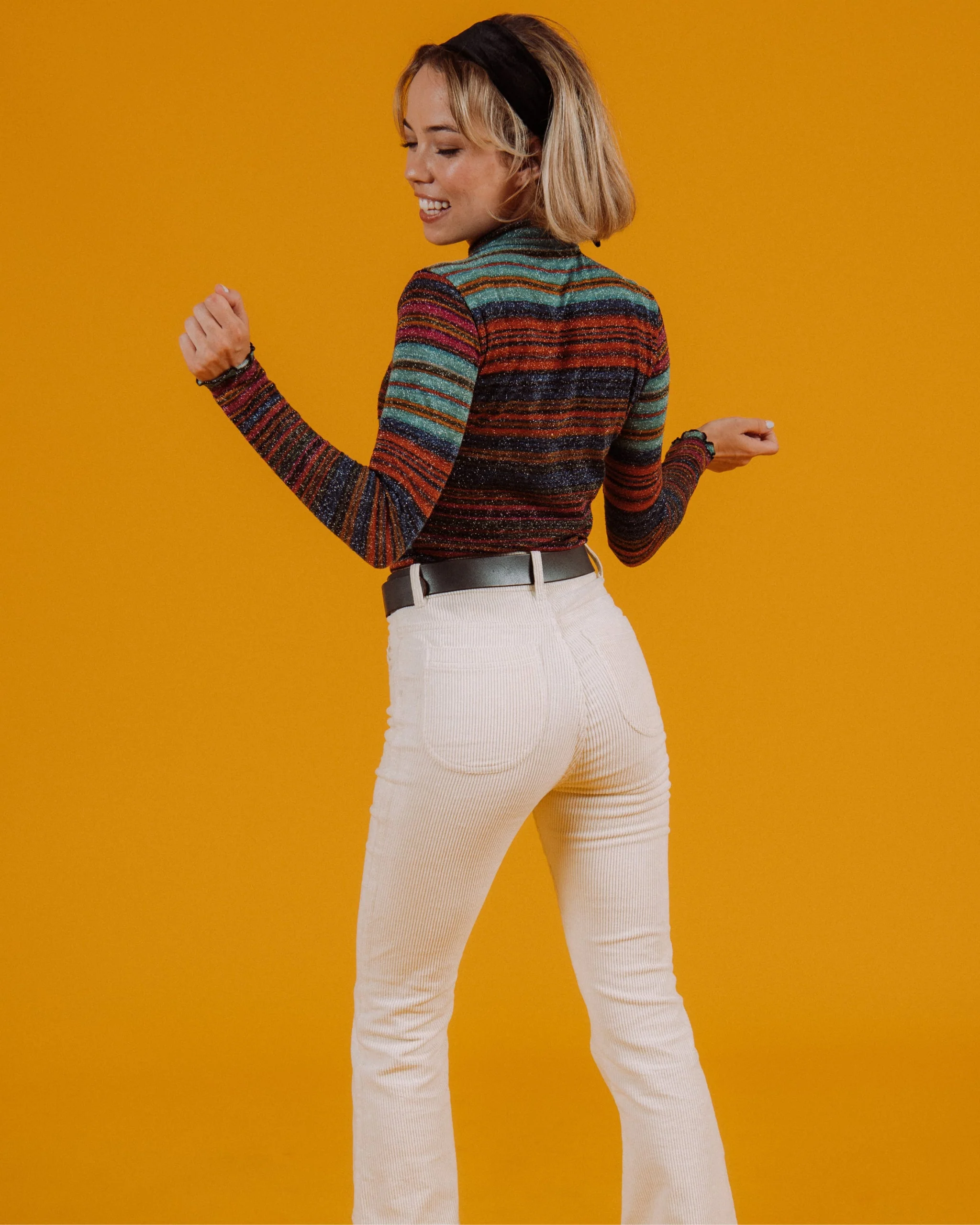 Women's Bell Bottom (White) - Image 16