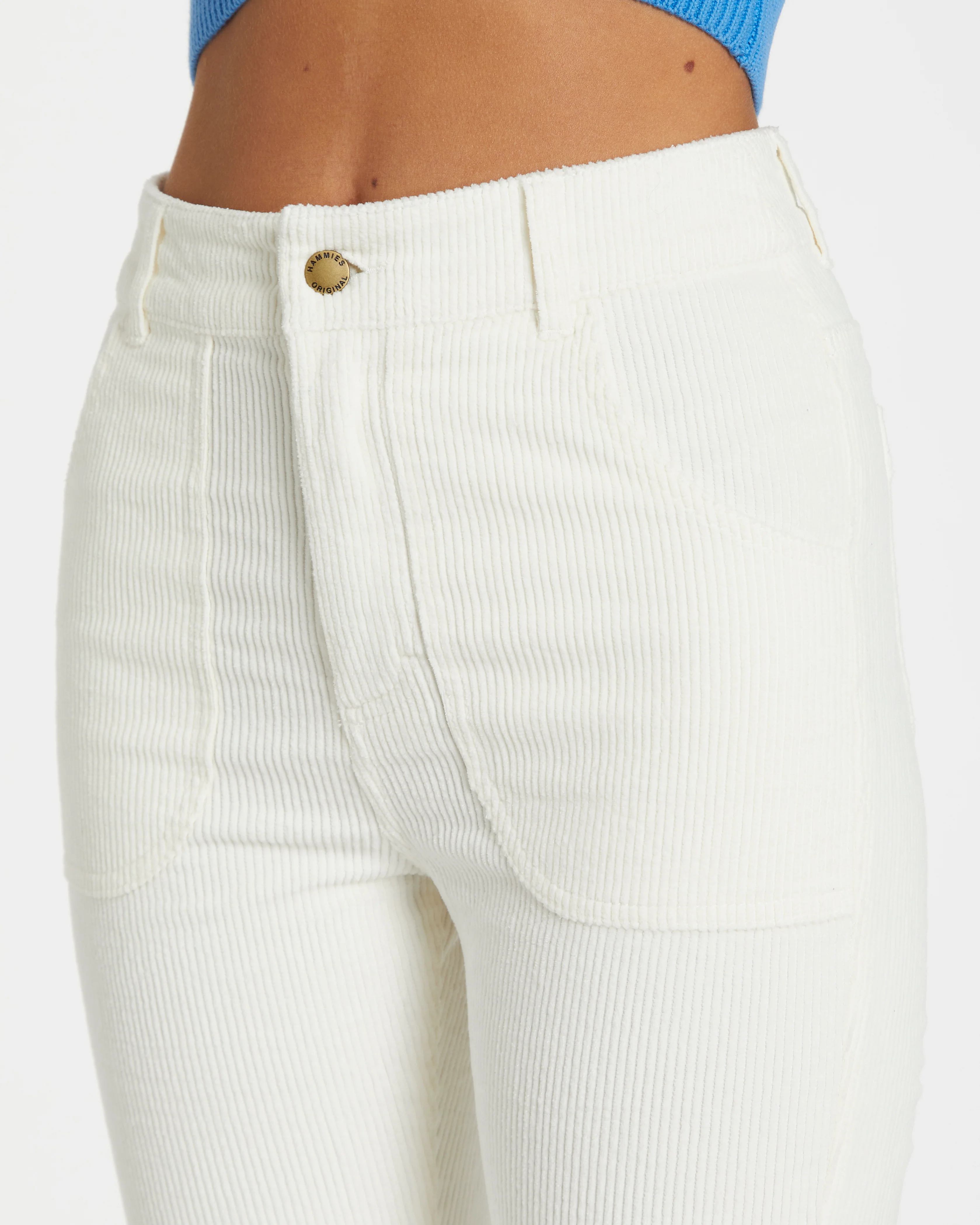 Women's Bell Bottom (White) - Image 5