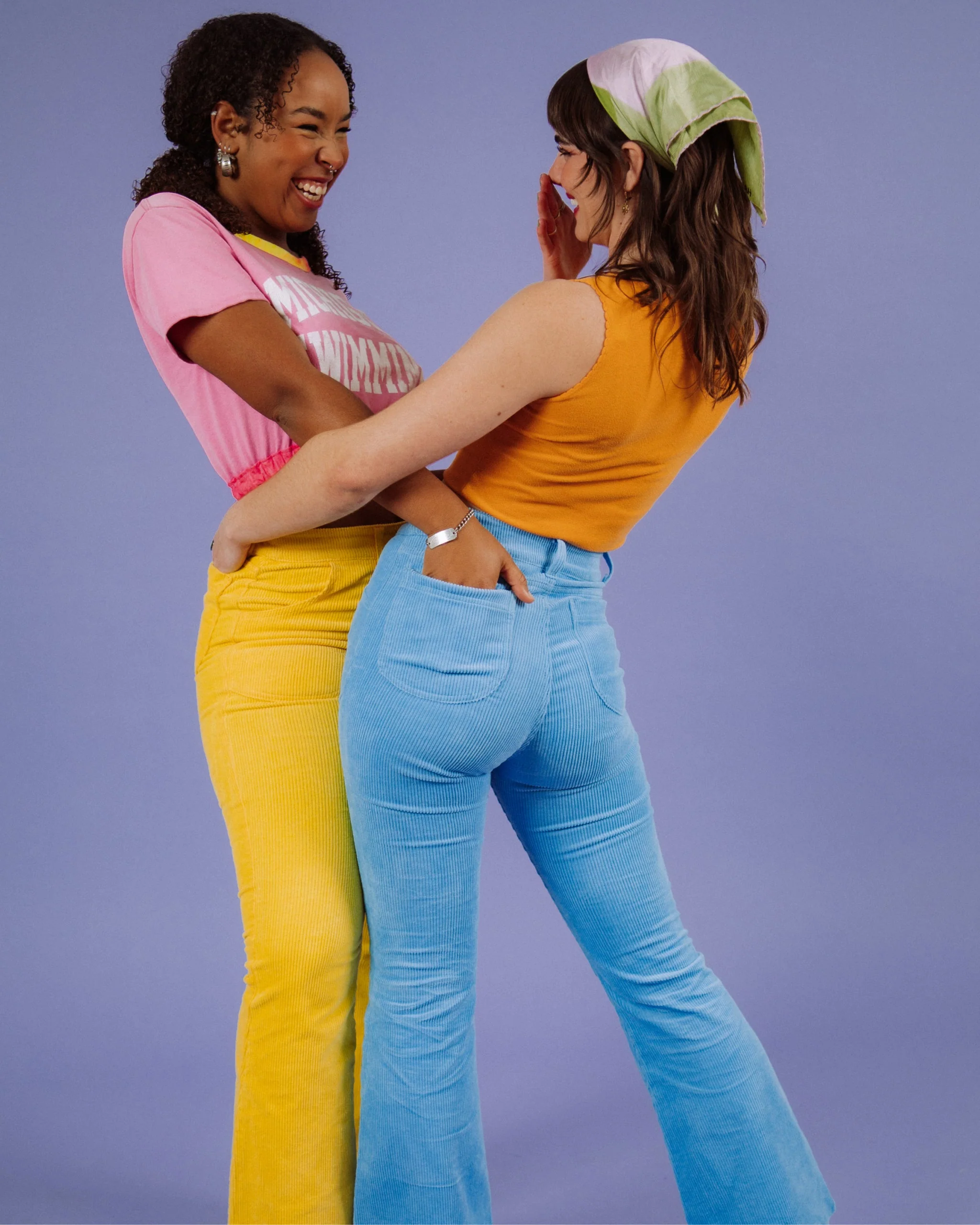 Women's Bell Bottom (Yellow) - Image 6