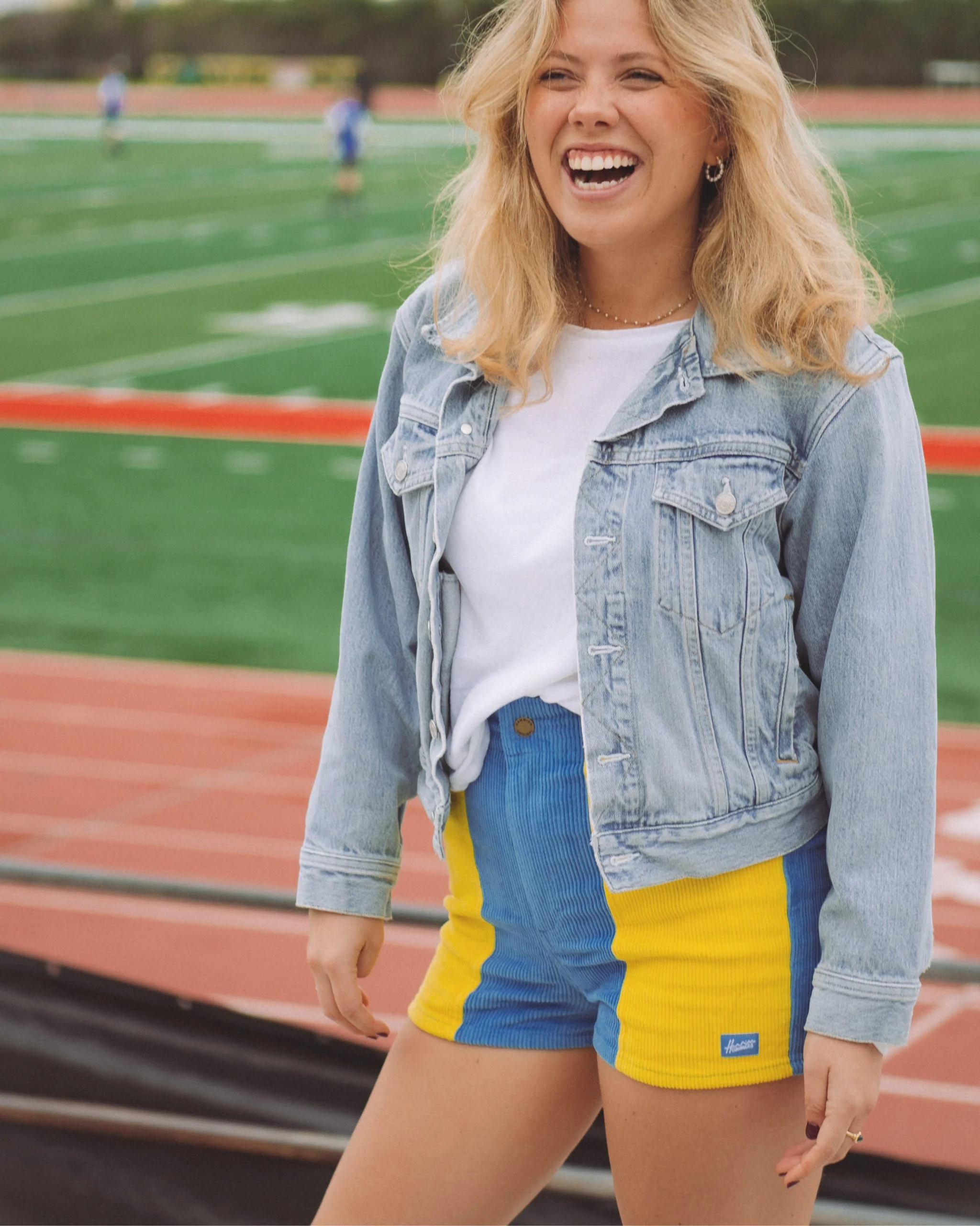 Women's Short (Blue/Gold) - Image 7