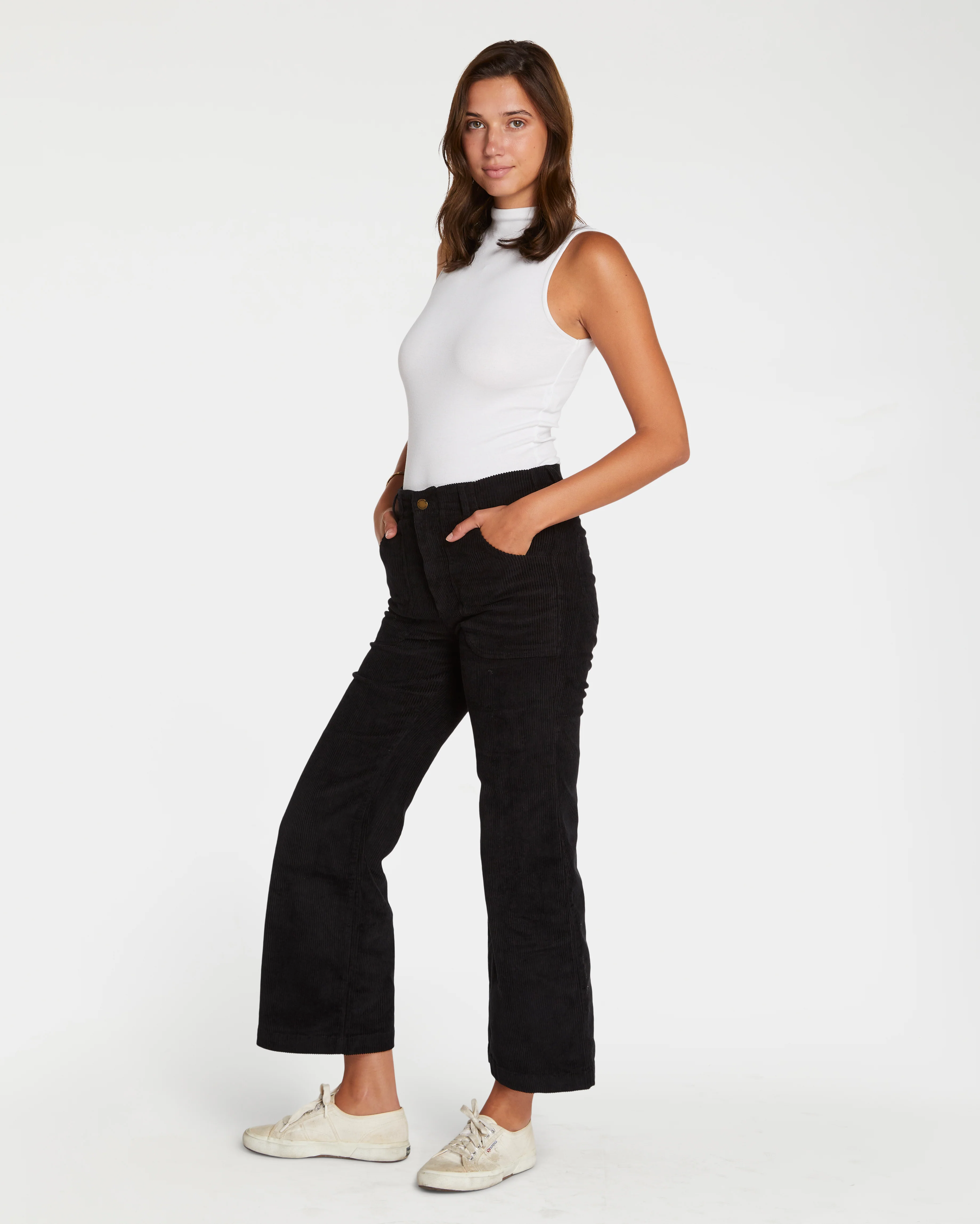 Women's Stovepipe Pant (Black) - Image 5