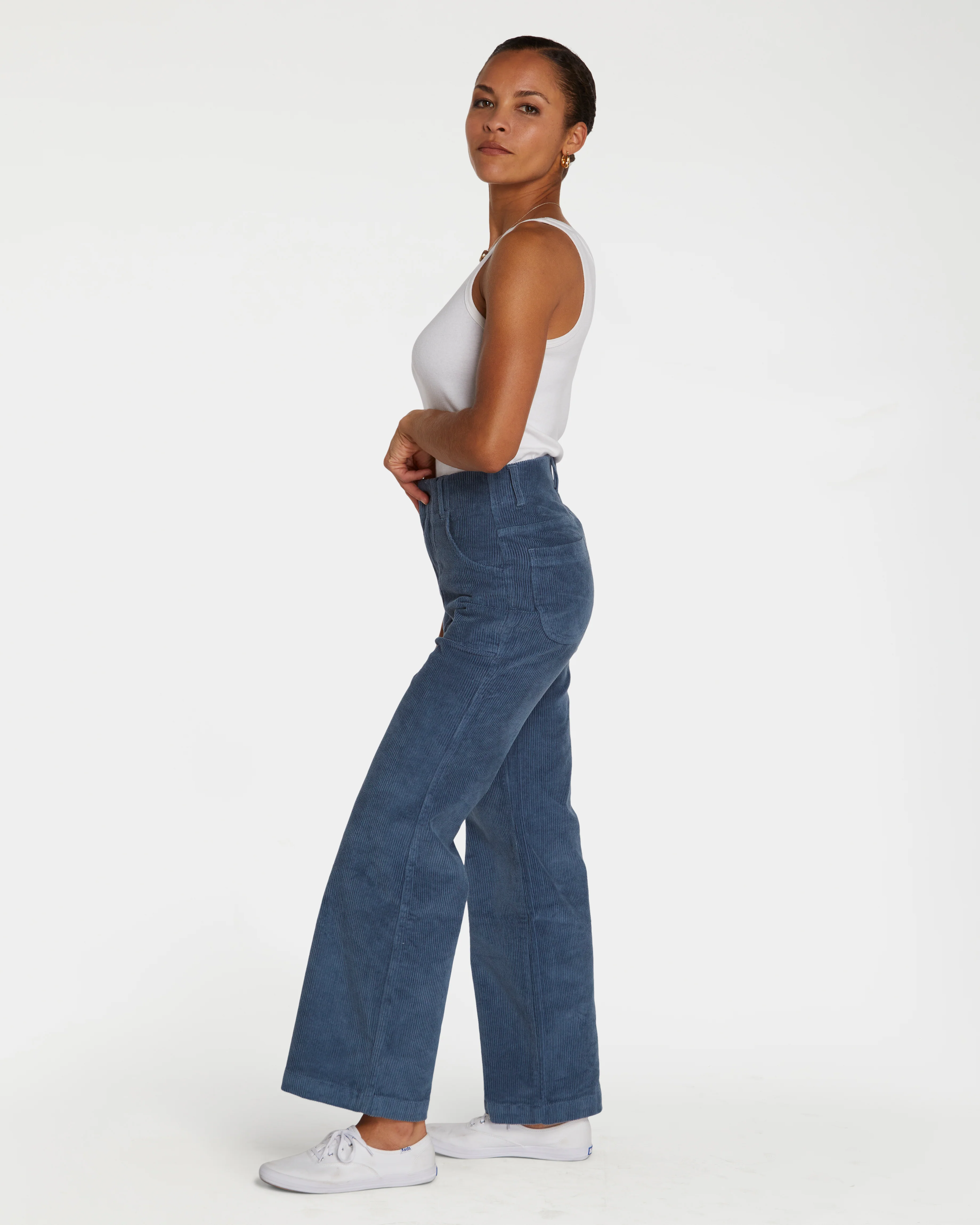 Women's Stovepipe Pant (Navy) - Image 3