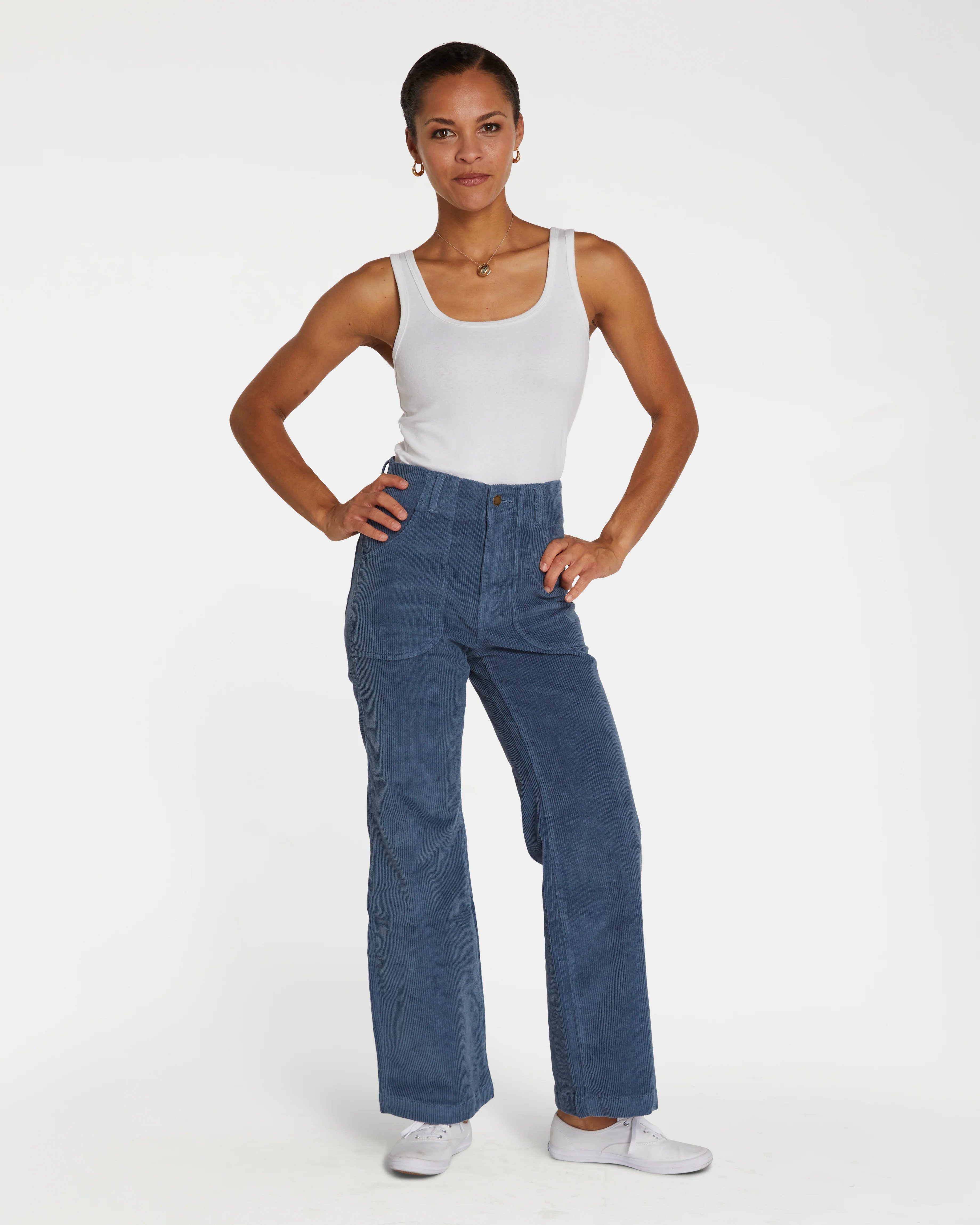 Women's Stovepipe Pant (Navy) - Image 5