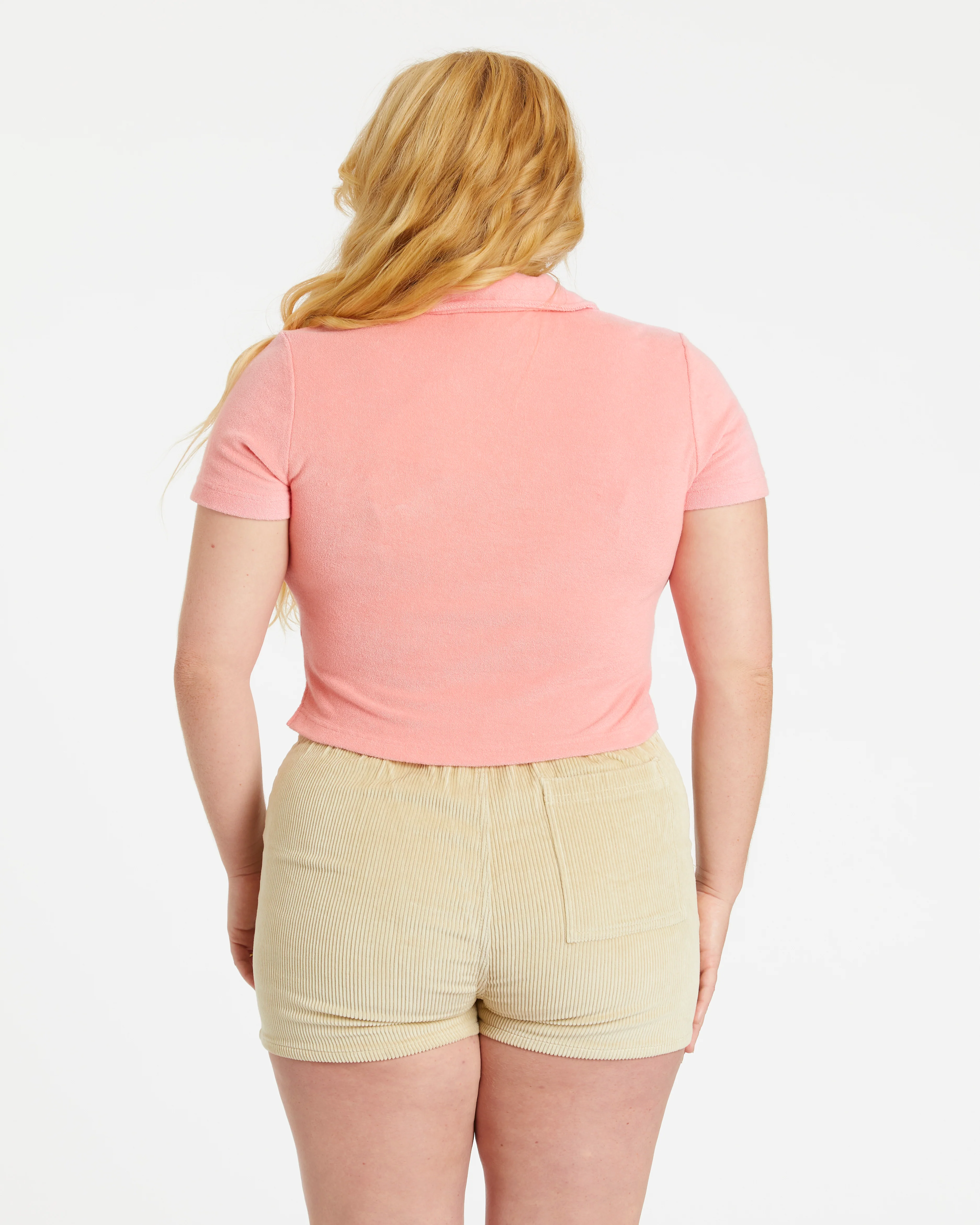 Women's Terry Polo (Watermelon) - Image 4